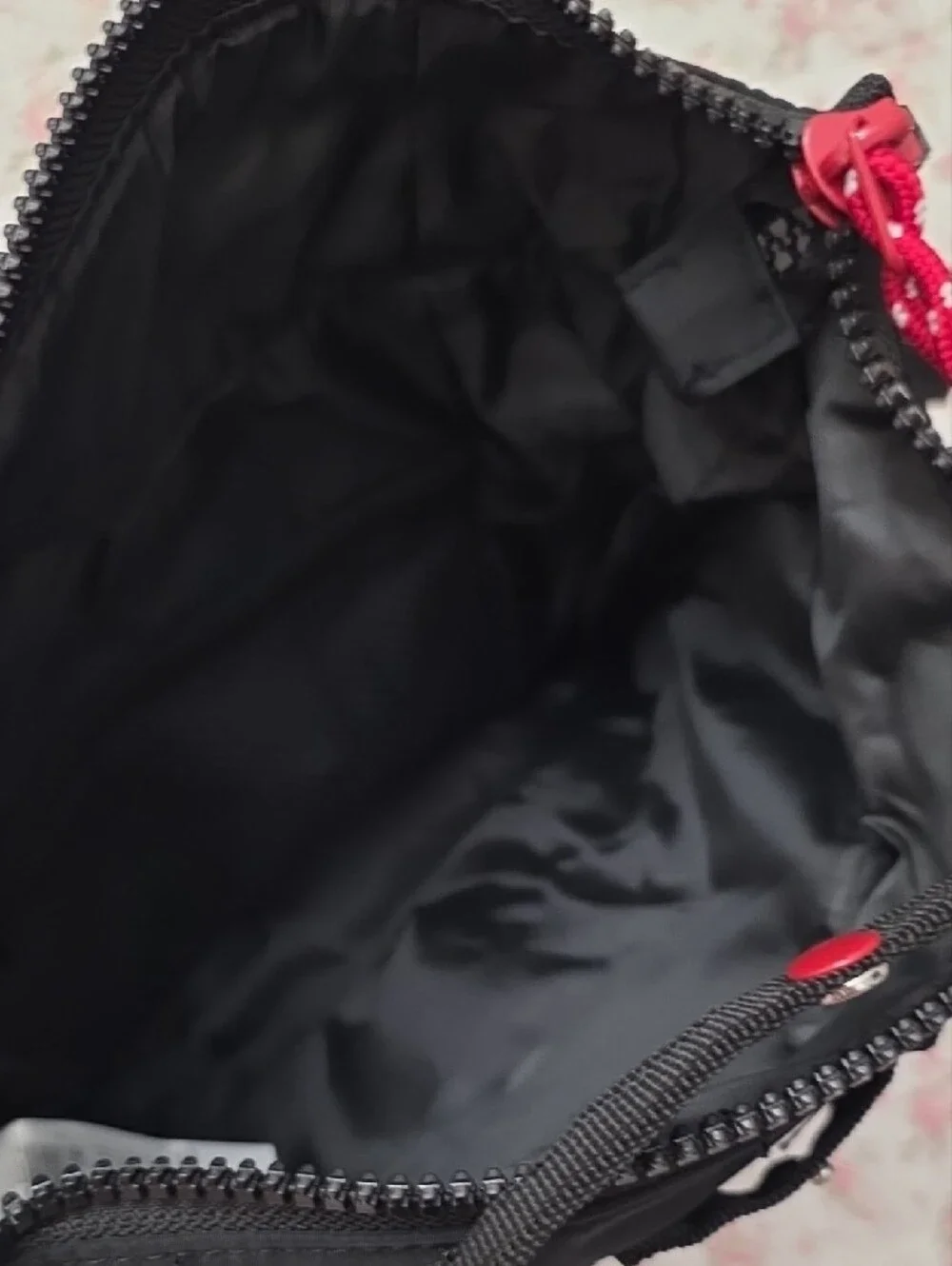 Jordan Black MINI Messenger Bag with Bottle Pocket